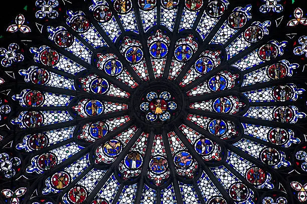 Rose window Rouen Cathedral Rose window Rouen Cathedral