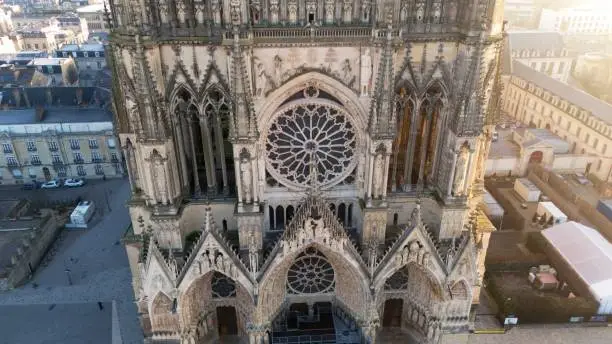 Notre-Dame de Reims facade