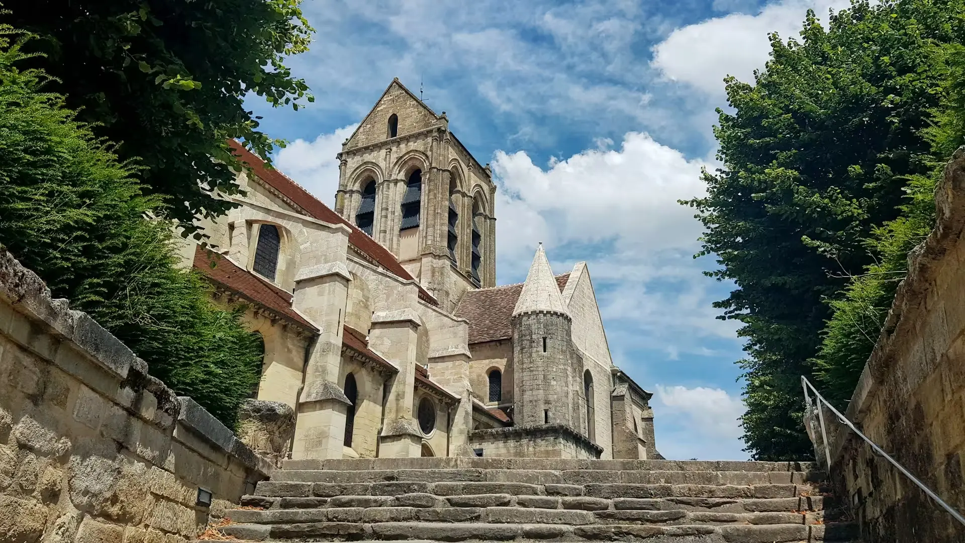 Eglise d'Auvers sur OIse Ile de France