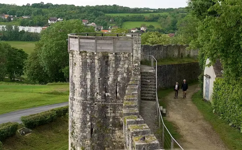 Provins' medieval ramparts